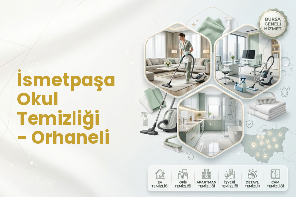 İsmetpaşa Okul Temizliği - Orhaneli