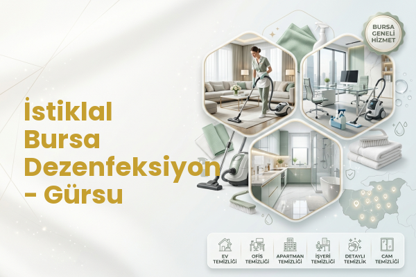İstiklal Bursa Dezenfeksiyon - Gürsu