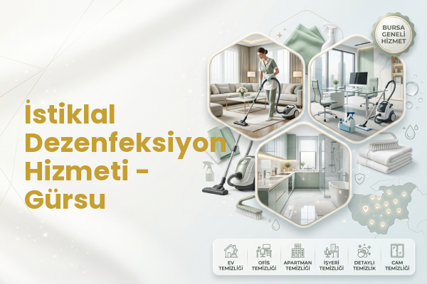 İstiklal Dezenfeksiyon Hizmeti - Gürsu