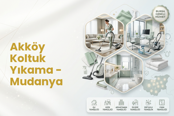 Akköy Koltuk Yıkama - Mudanya