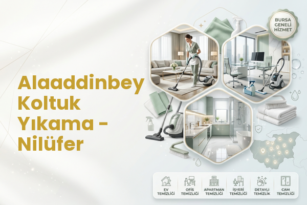 Alaaddinbey Koltuk Yıkama - Nilüfer