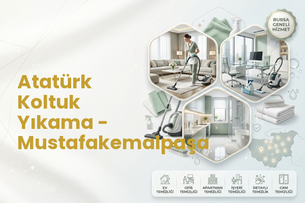 Atatürk Koltuk Yıkama - Mustafakemalpaşa