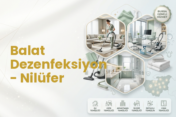 Balat Dezenfeksiyon - Nilüfer