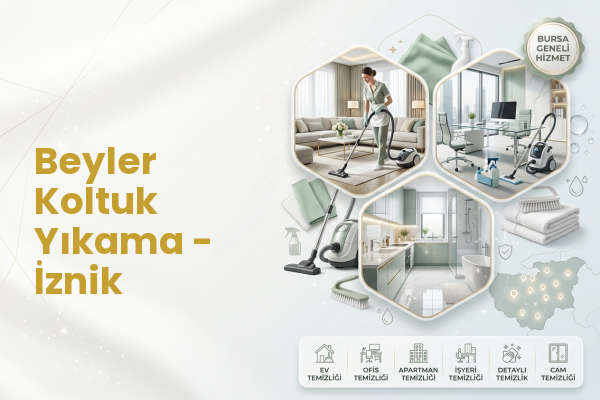 Beyler Koltuk Yıkama - İznik