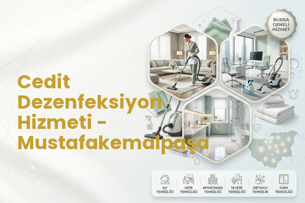 Cedit Dezenfeksiyon Hizmeti - Mustafakemalpaşa