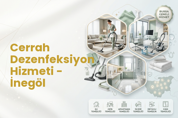 Cerrah Dezenfeksiyon Hizmeti - İnegöl