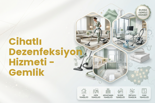 Cihatlı Dezenfeksiyon Hizmeti - Gemlik