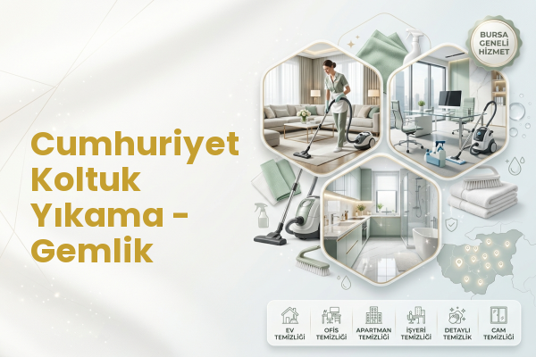 Cumhuriyet Koltuk Yıkama - Gemlik