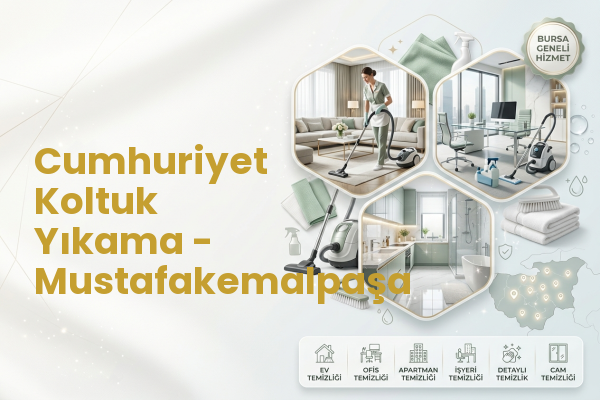 Cumhuriyet Koltuk Yıkama - Mustafakemalpaşa