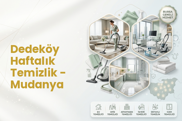 Dedeköy Haftalık Temizlik - Mudanya