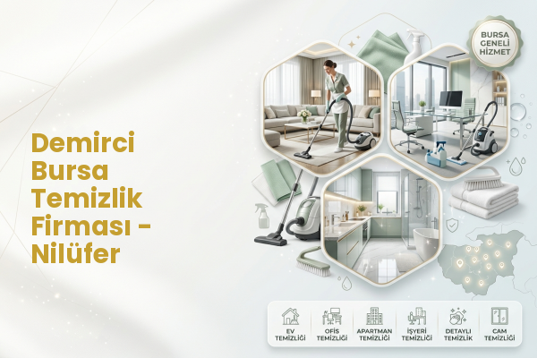 Demirci Bursa Temizlik Firması - Nilüfer