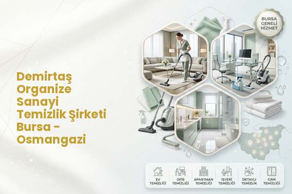 Demirtaş Organize Sanayi Temizlik Şirketi Bursa - Osmangazi