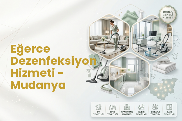 Eğerce Dezenfeksiyon Hizmeti - Mudanya