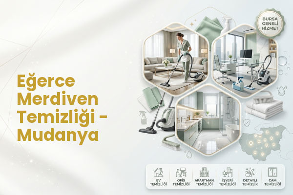 Eğerce Merdiven Temizliği - Mudanya