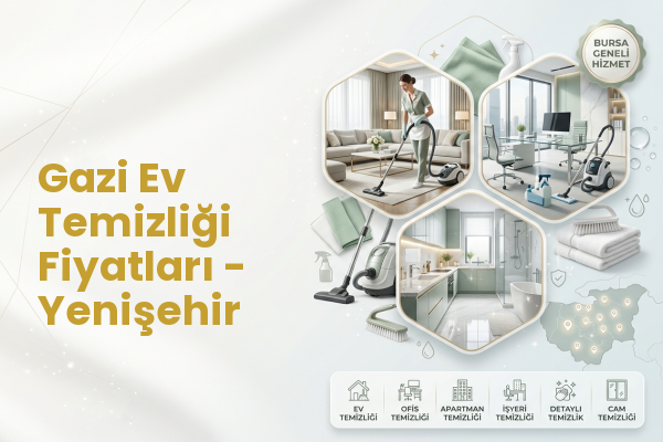 Gazi Ev Temizliği Fiyatları - Yenişehir