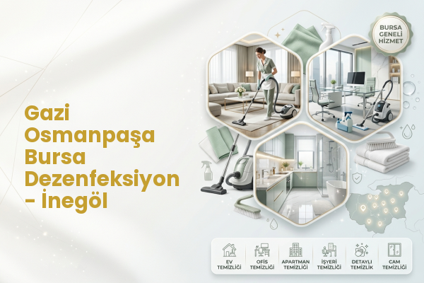 Gazi Osmanpaşa Bursa Dezenfeksiyon - İnegöl