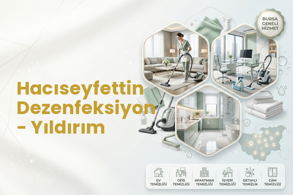 Hacıseyfettin Dezenfeksiyon - Yıldırım