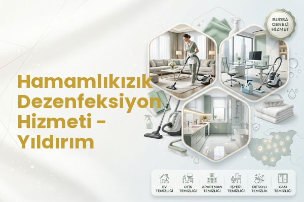 Hamamlıkızık Dezenfeksiyon Hizmeti - Yıldırım