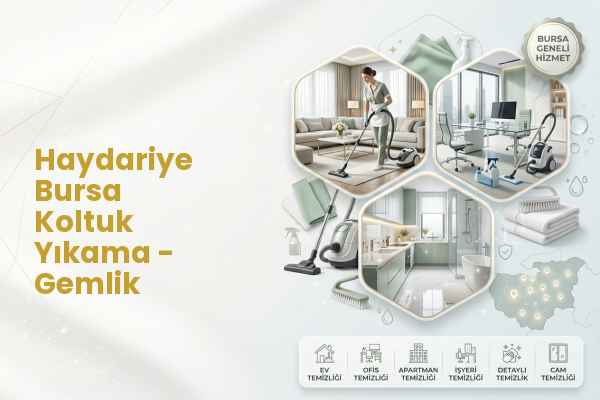 Haydariye Bursa Koltuk Yıkama - Gemlik