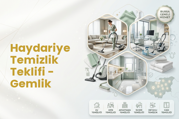 Haydariye Temizlik Teklifi - Gemlik