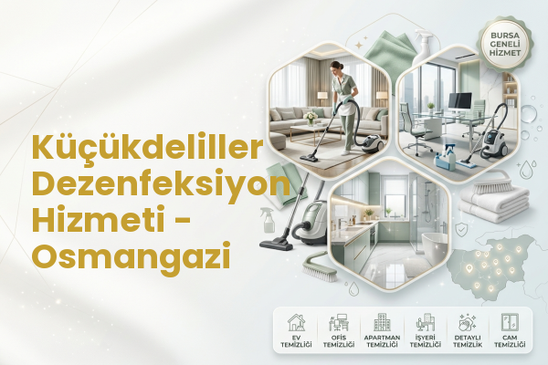 Küçükdeliller Dezenfeksiyon Hizmeti - Osmangazi