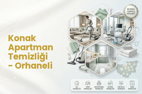 Konak Apartman Temizliği - Orhaneli
