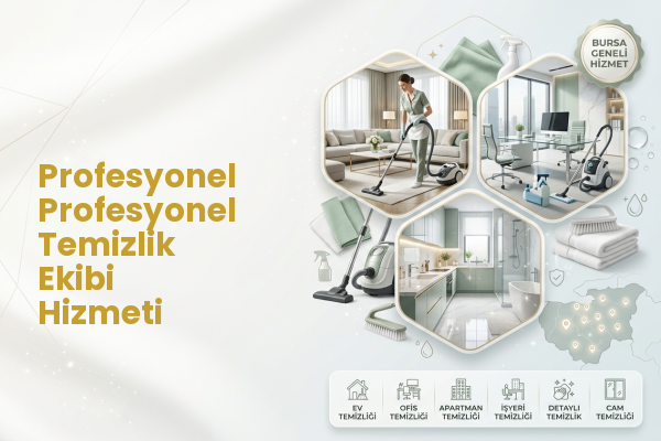 Profesyonel Profesyonel Temizlik Ekibi Hizmeti