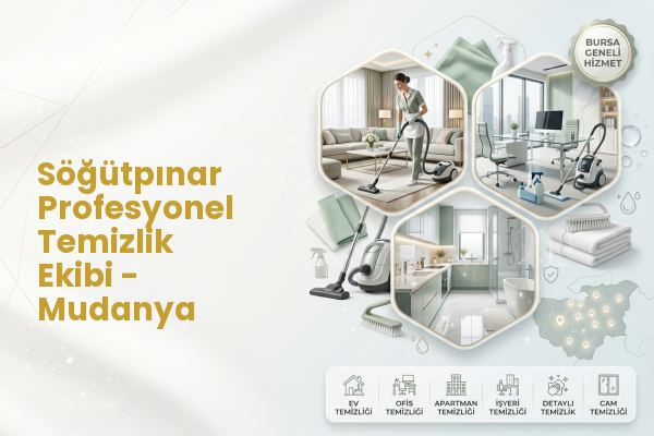 Söğütpınar Profesyonel Temizlik Ekibi - Mudanya