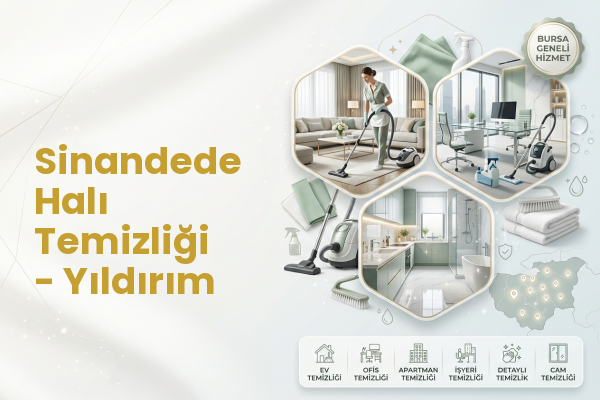 Sinandede Halı Temizliği - Yıldırım