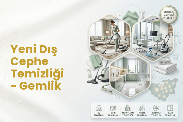 Yeni Dış Cephe Temizliği - Gemlik