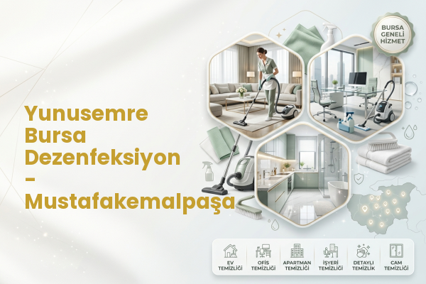 Yunusemre Bursa Dezenfeksiyon - Mustafakemalpaşa