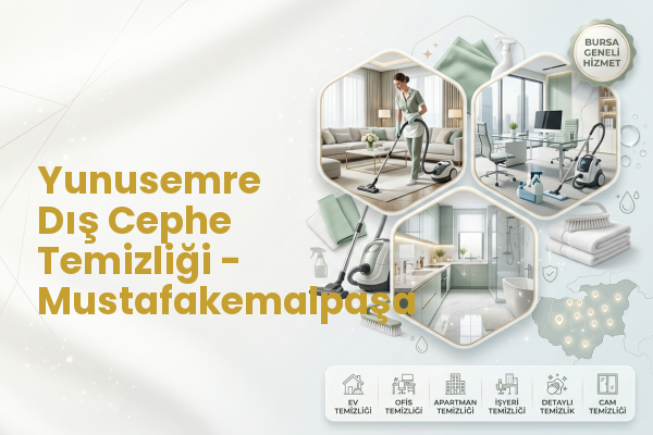 Yunusemre Dış Cephe Temizliği - Mustafakemalpaşa
